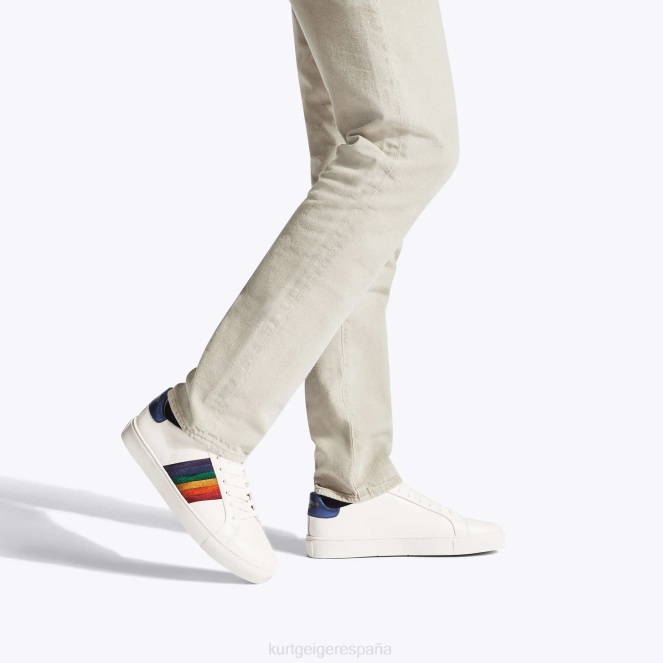 Kurt Geiger hombres londres lennon atardecer-multi 2LPR245 | calzados peine blanco